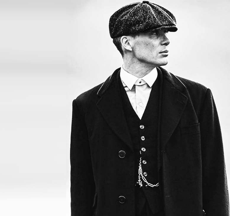 Thomas Shelby avec un béret